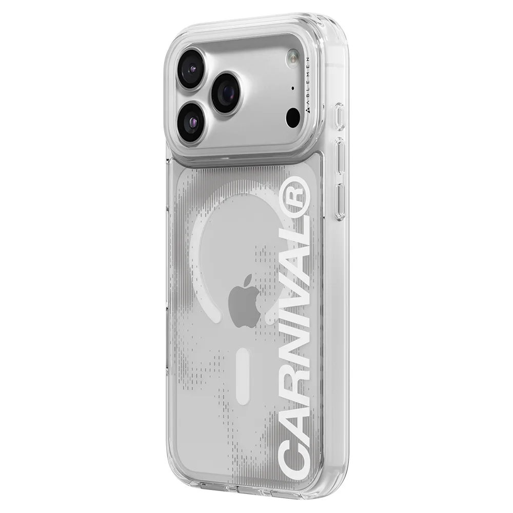 Ablemen รุ่น Carnival (Magsafe) - เคส iPhone 18 Pro - สี Clear Human - Image 3