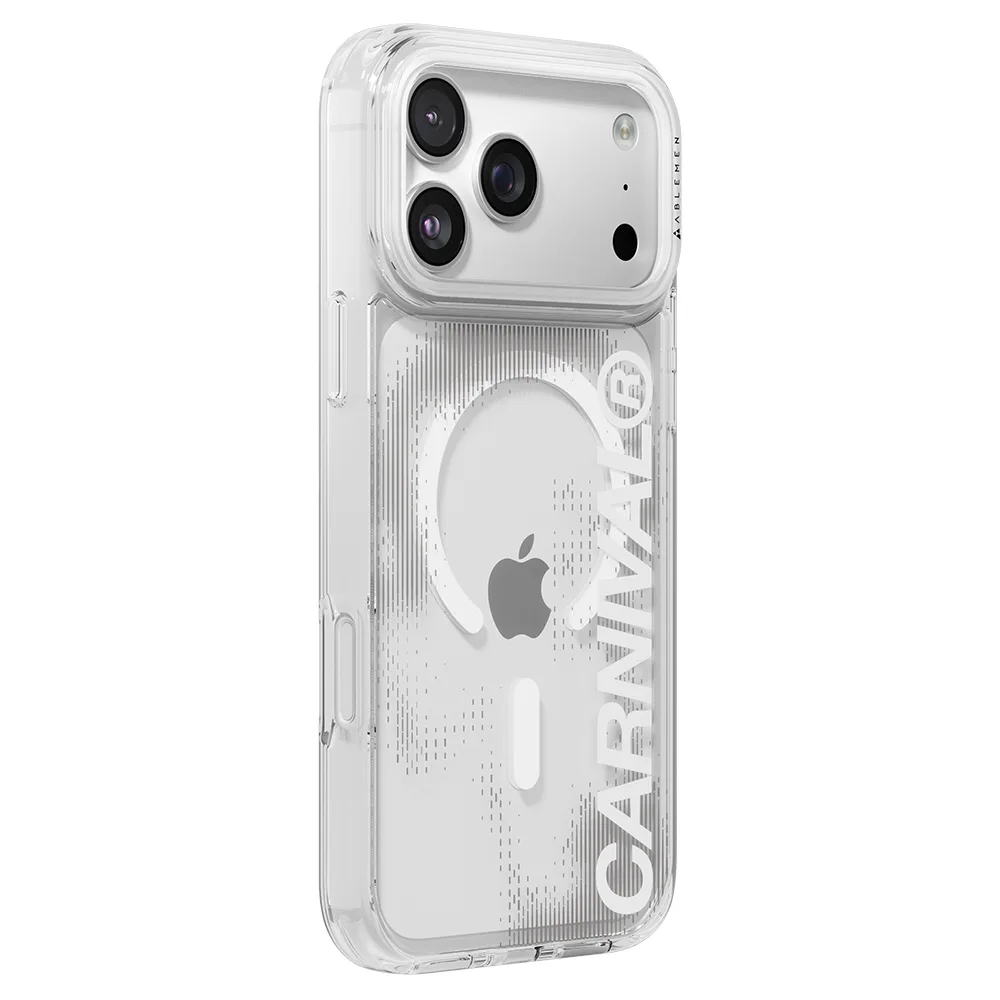 Ablemen รุ่น Carnival (Magsafe) - เคส iPhone 18 Pro - สี Clear Human - Image 2