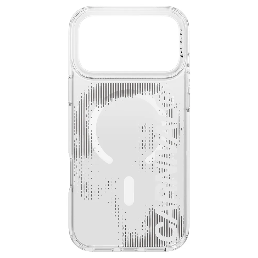 Ablemen รุ่น Carnival (Magsafe) - เคส iPhone 18 Pro - สี Clear Human - Image 4
