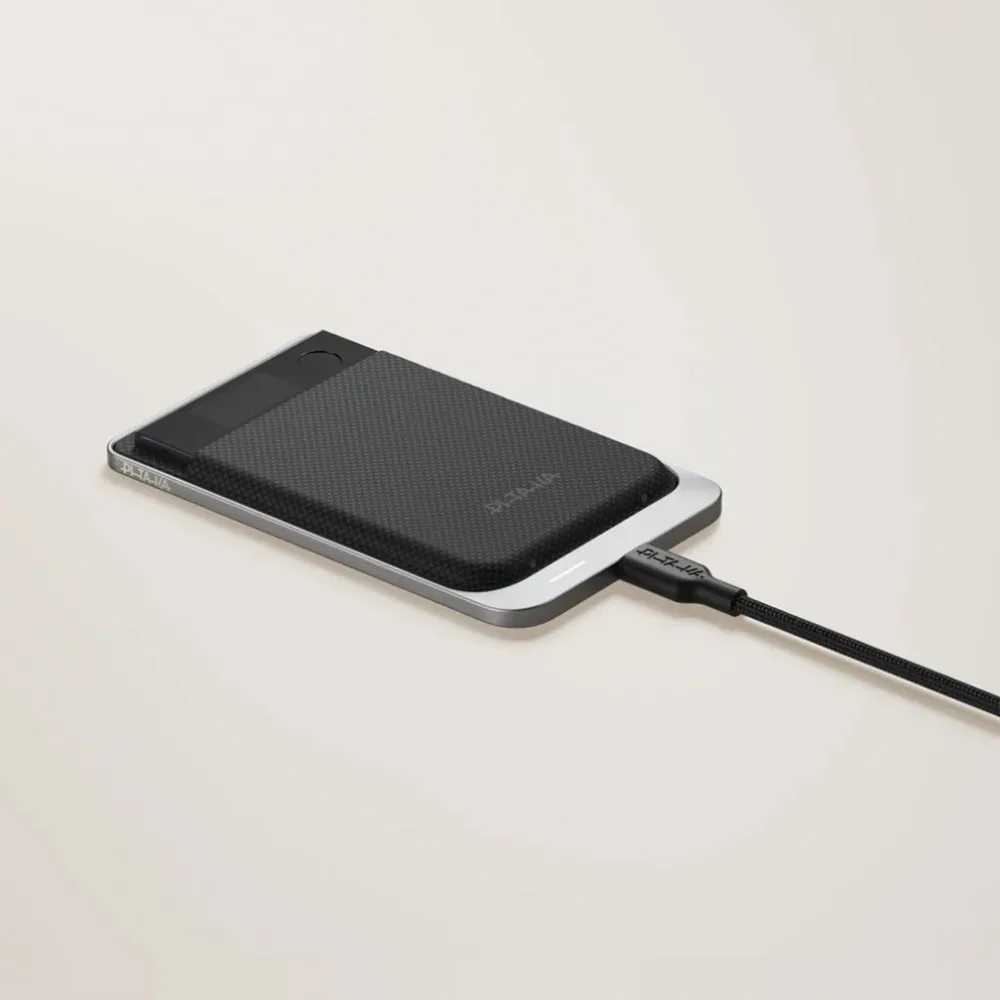 Pitaka รุ่น MagMod Wallet & Charger - ซองใส่ Plaud Note - สี Black Grey 7 Pitaka รุ่น MagMod Wallet & Charger - ซองใส่ Plaud Note - สี Black Grey - Image 7