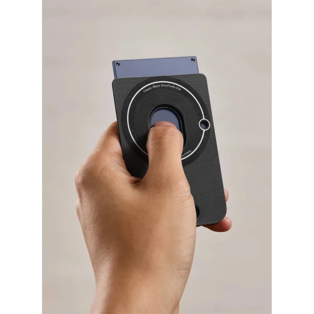 Pitaka รุ่น MagMod Wallet & Charger - ซองใส่ Plaud Note - สี Black Grey 11 Pitaka รุ่น MagMod Wallet & Charger - ซองใส่ Plaud Note - สี Black Grey - Image 11
