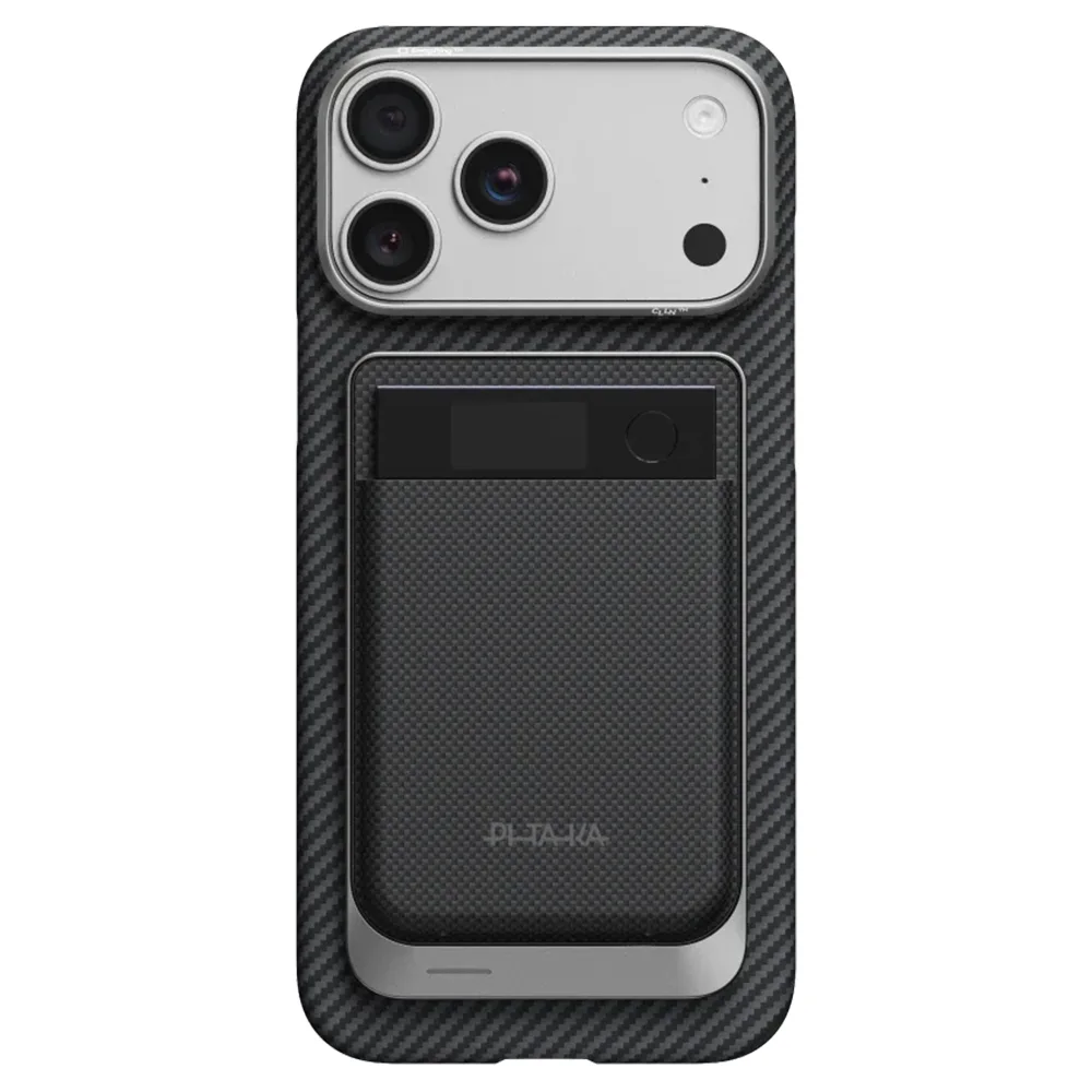 Pitaka รุ่น MagMod Wallet & Charger - ซองใส่ Plaud Note - สี Black Grey 6 Pitaka รุ่น MagMod Wallet & Charger - ซองใส่ Plaud Note - สี Black Grey - Image 6