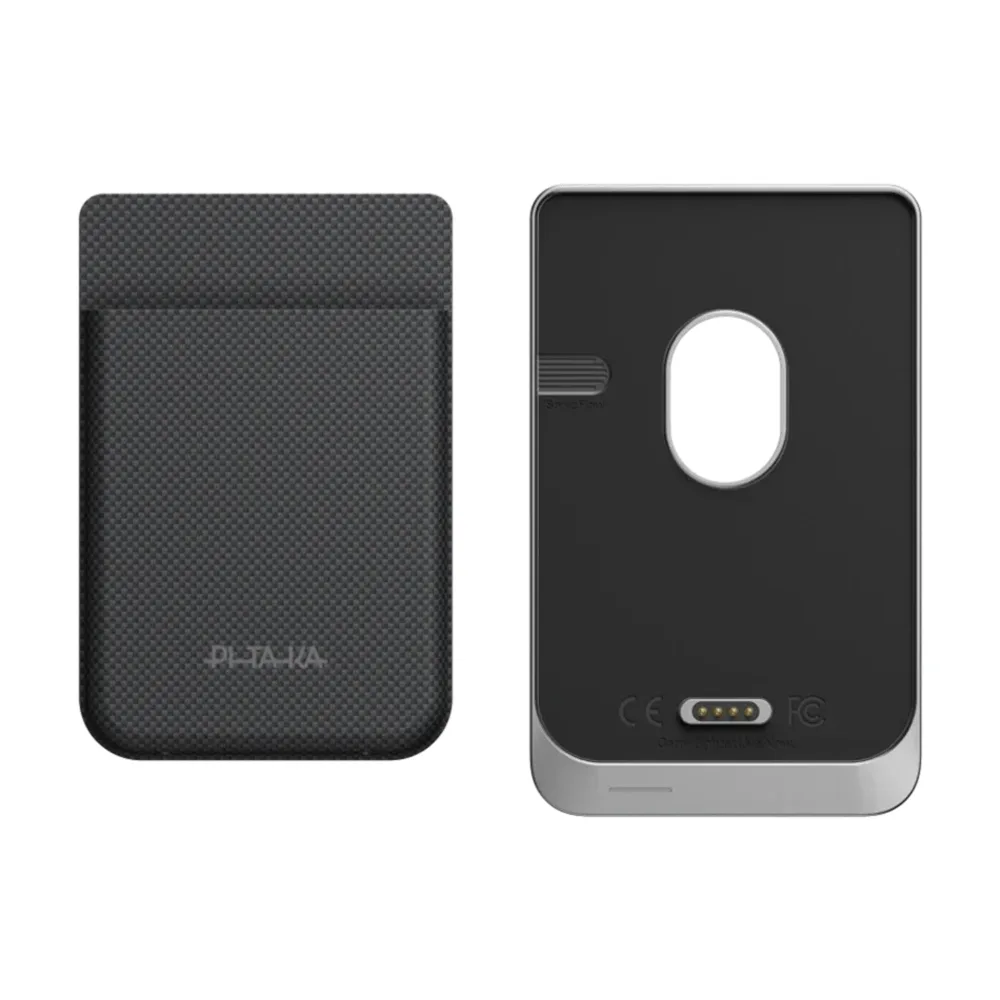 Pitaka รุ่น MagMod Wallet & Charger - ซองใส่ Plaud Note - สี Black Grey 1 Pitaka รุ่น MagMod Wallet & Charger - ซองใส่ Plaud Note - สี Black Grey