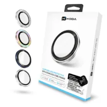 Hoda รุ่น Sapphire Lens Protector (Stainless Steel) - กระจกเลนส์กล้อง iPhone Duo