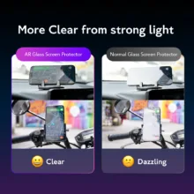 Hoda รุ่น 2.5D Anti-Peeper & Anti-Reflection Screen Protector - ฟิล์มกระจก iPhone Duo(พร้อมอุปกรณ์ช่วยติดตั้ง) - Image 5