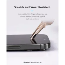 Hoda รุ่น 2.5D Anti-Reflection Screen Protector - ฟิล์มกระจก iPhone Duo (พร้อมอุปกรณ์ช่วยติดตั้ง) - Image 5