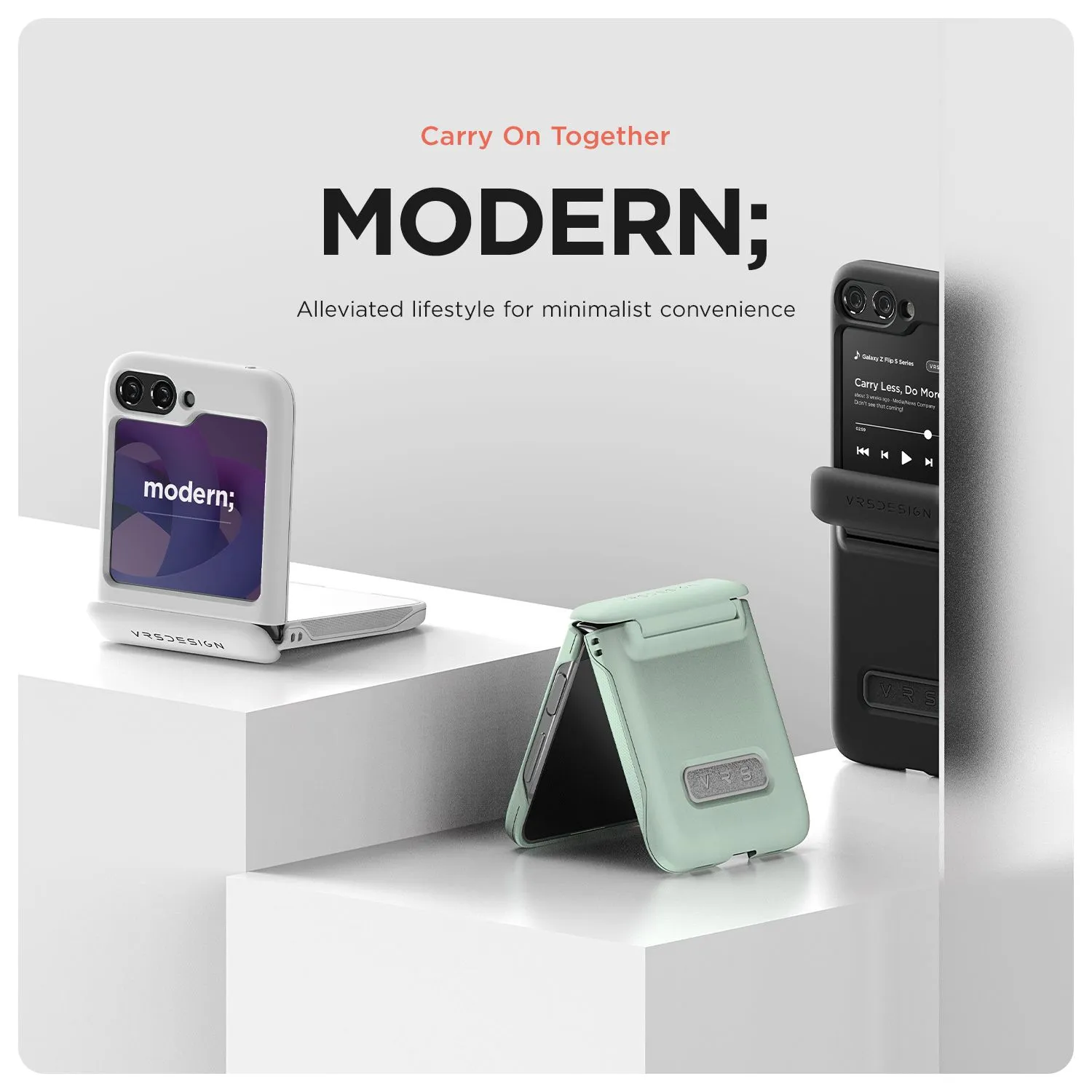 VRS รุ่น Terra Guard Modern - เคส Galaxy Z Flip 5 - สี Matte Black 19 VRS รุ่น Terra Guard Modern - เคส Galaxy Z Flip 5 - สี Matte Black