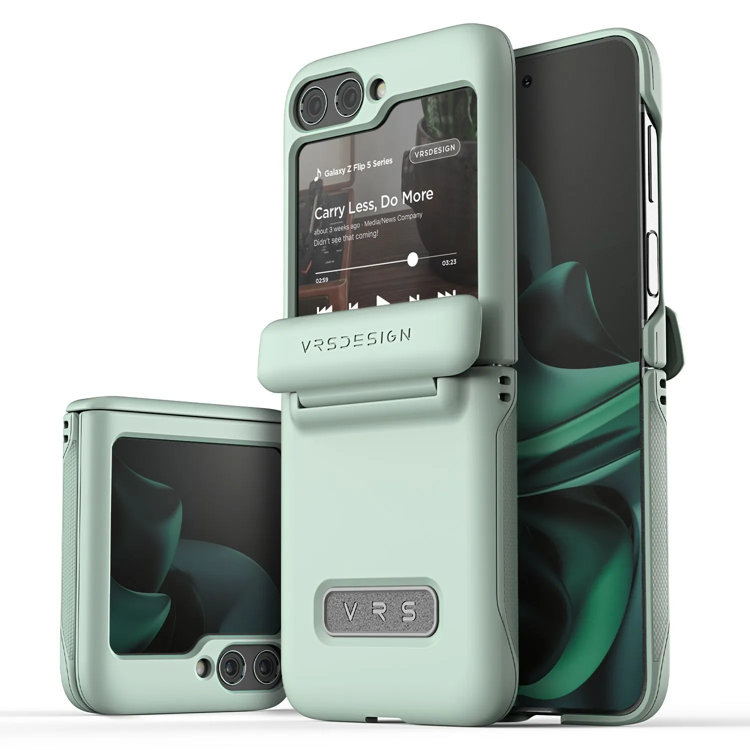 VRS รุน Terra Guard Modern - เคส Galaxy Z Flip 5 - สี Marine Green 16 VRS รุน Terra Guard Modern - เคส Galaxy Z Flip 5 - สี Marine Green