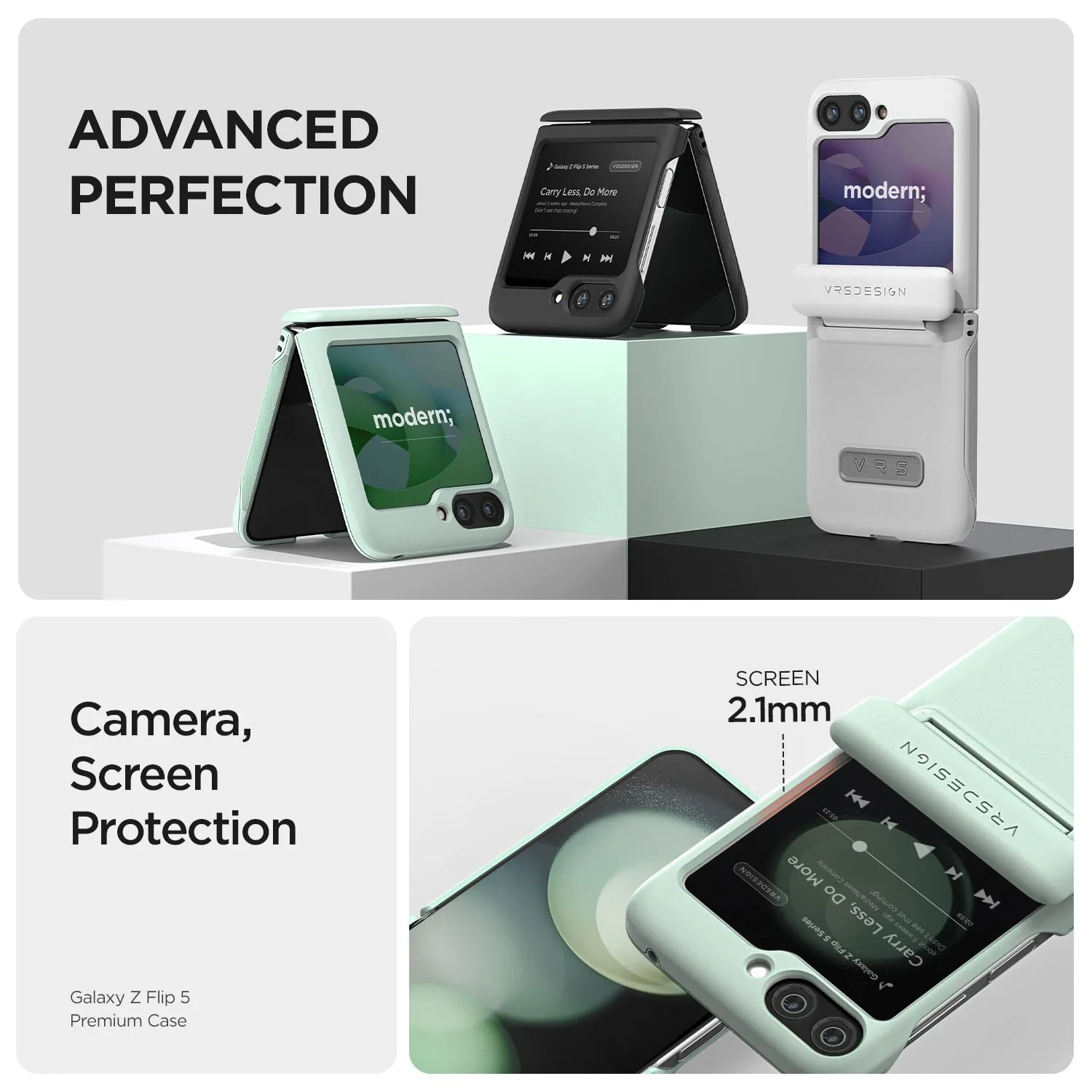 VRS รุน Terra Guard Modern - เคส Galaxy Z Flip 5 - สี Marine Green 18 VRS รุน Terra Guard Modern - เคส Galaxy Z Flip 5 - สี Marine Green