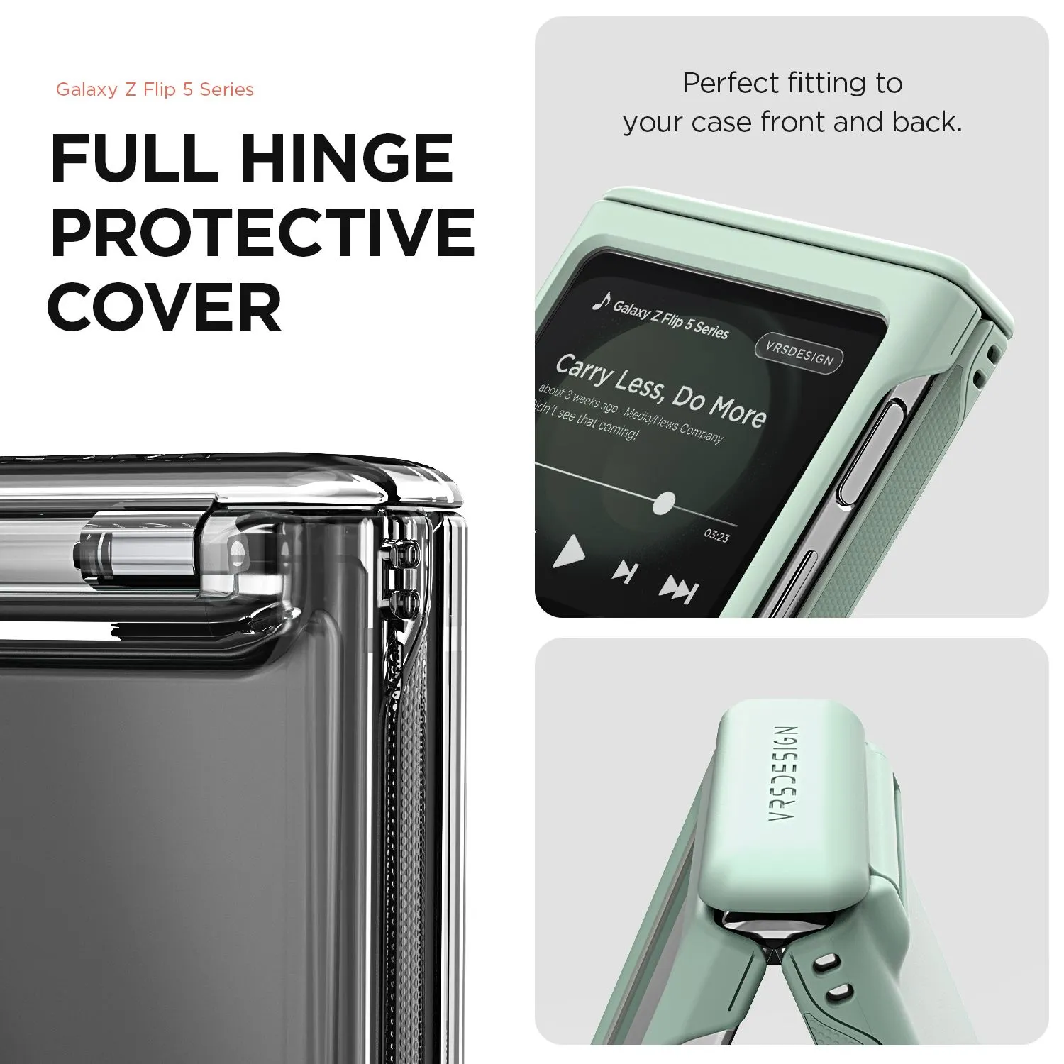 VRS รุน Terra Guard Modern - เคส Galaxy Z Flip 5 - สี Marine Green 22 VRS รุน Terra Guard Modern - เคส Galaxy Z Flip 5 - สี Marine Green