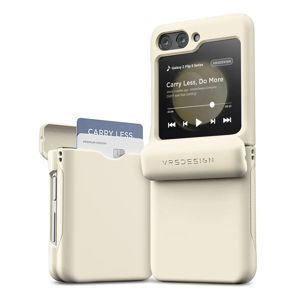 VRS รุ่น Terra Guard Modern Go - เคส Galaxy Z Flip 5 - สี Cream 18 VRS รุ่น Terra Guard Modern Go - เคส Galaxy Z Flip 5 - สี Cream