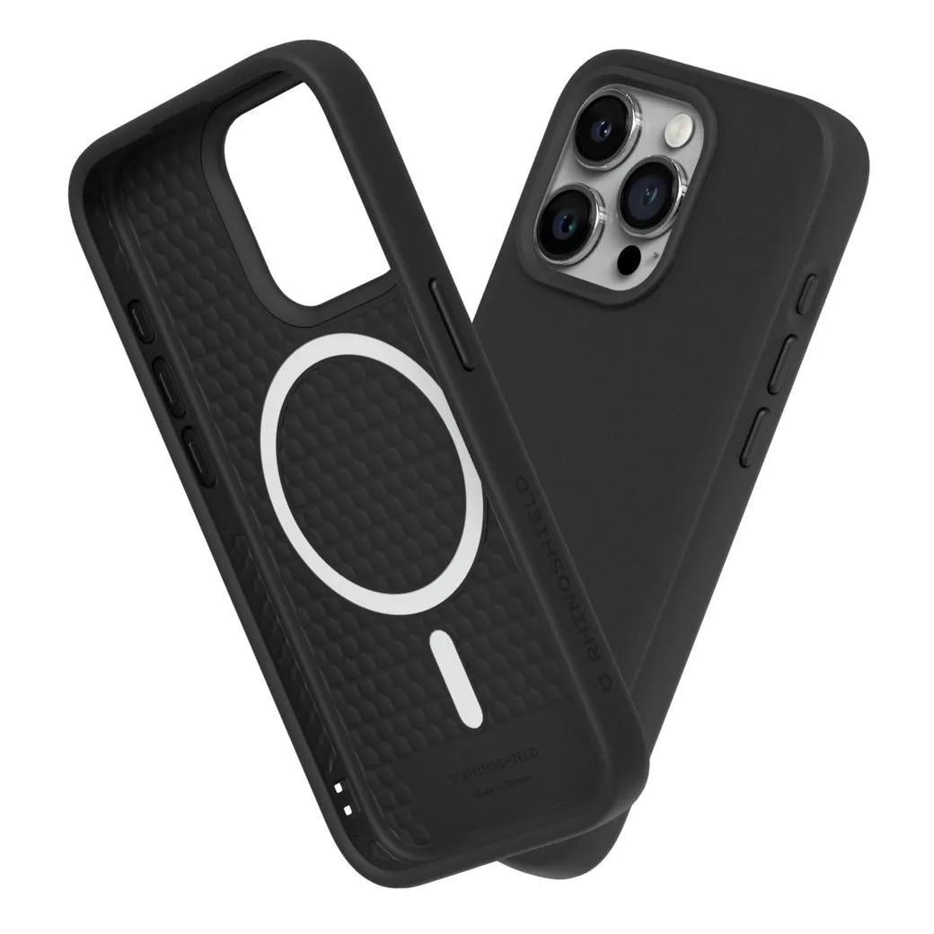 Rhinoshield รุ่น SolidSuit (MagSafe) - เคส iPhone 15 Pro - สี Classic Black 4 Rhinoshield รุ่น SolidSuit (MagSafe) - เคส iPhone 15 Pro - สี Classic Black