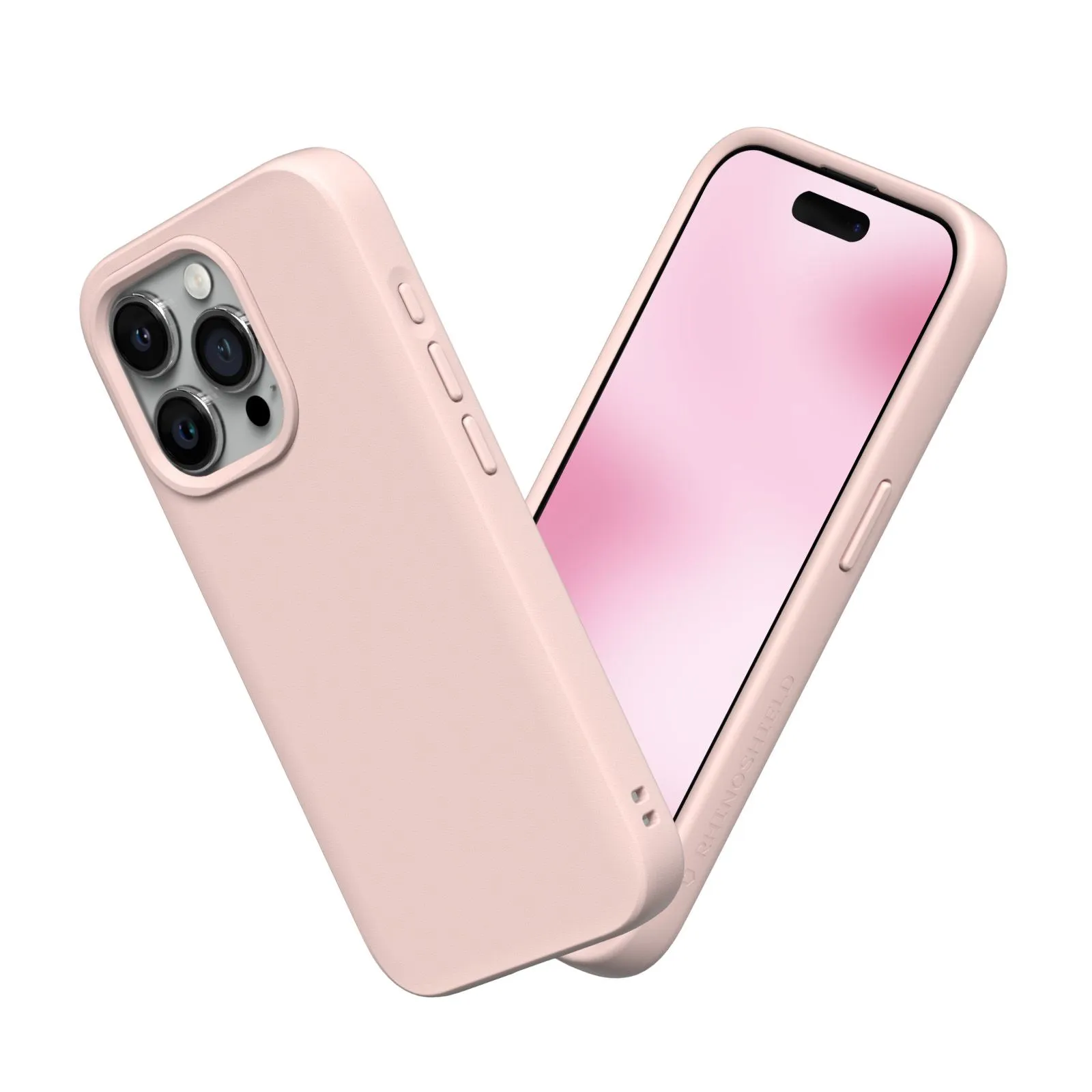 Rhinoshield รุ่น SolidSuit - เคส iPhone 15 Pro - สี Classic Blush Pink 6 Rhinoshield รุ่น SolidSuit - เคส iPhone 15 Pro - สี Classic Blush Pink