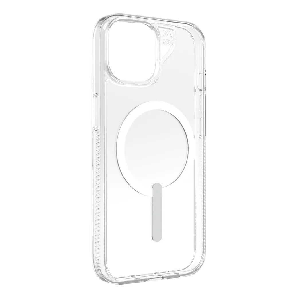 ZAGG รุ่น Essential Clear Snap Case - เคส iPhone 15 Pro Max - สี Clear 9 ZAGG รุ่น Essential Clear Snap Case - เคส iPhone 15 Pro Max - สี Clear