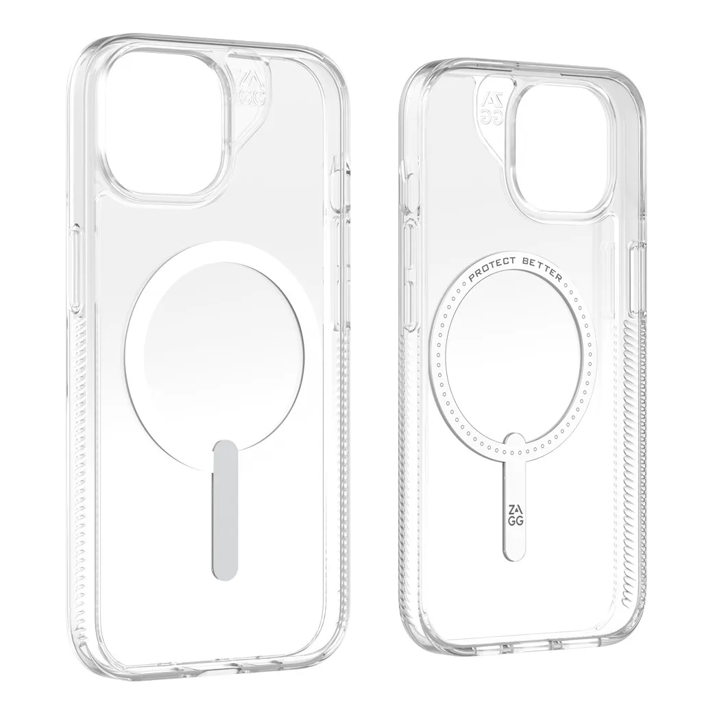 ZAGG รุ่น Essential Clear Snap Case - เคส iPhone 15 Pro Max - สี Clear 10 ZAGG รุ่น Essential Clear Snap Case - เคส iPhone 15 Pro Max - สี Clear