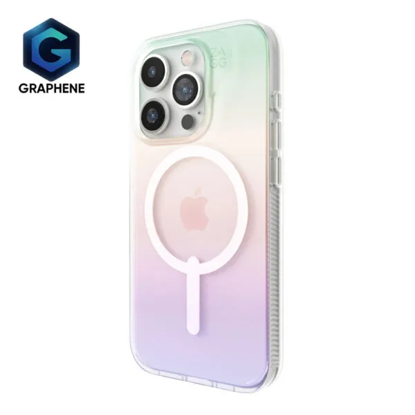 ZAGG รุ่น Milan Snap - เคส iPhone 15 Pro Max - สี Iridescent 10 ZAGG รุ่น Milan Snap - เคส iPhone 15 Pro Max - สี Iridescent