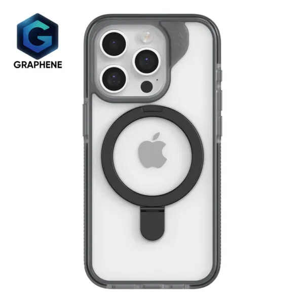 ZAGG รุ่น Santa Cruz Snap with Ring Stand - เคส iPhone 15 Pro - สี Clear/Black 14 ZAGG รุ่น Santa Cruz Snap with Ring Stand - เคส iPhone 15 Pro - สี Clear/Black