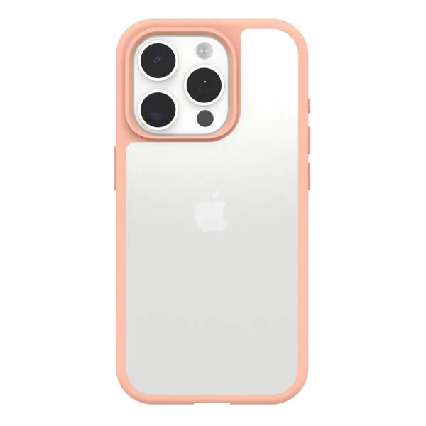 OtterBox รุ่น React - เคส iPhone 15 Pro - สี Peach Perfect 16 OtterBox รุ่น React - เคส iPhone 15 Pro - สี Peach Perfect