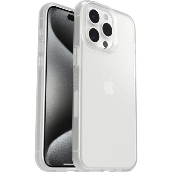 OtterBox รุ่น React - เคส iPhone 15 Pro Max - สี Clear 17 OtterBox รุ่น React - เคส iPhone 15 Pro Max - สี Clear