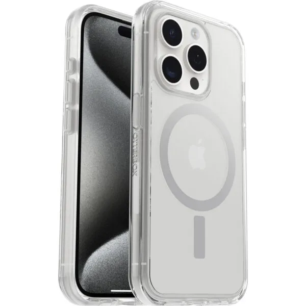 OtterBox รุ่น Symmetry Clear MagSafe - เคส iPhone 15 Pro - สี Clear 17 OtterBox รุ่น Symmetry Clear MagSafe - เคส iPhone 15 Pro - สี Clear