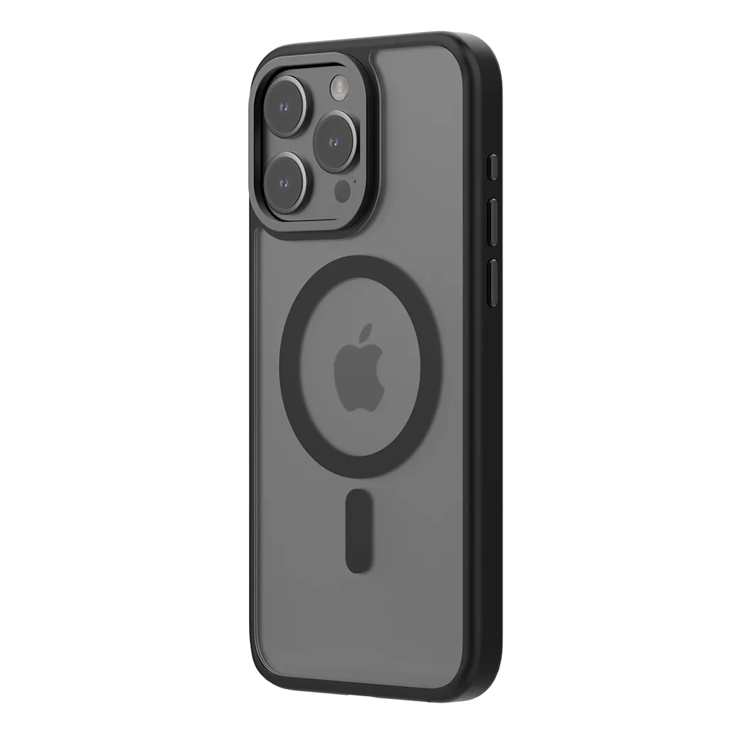 QDOS รุ่น Hybrid Soft with Snap (MagSafe) - เคส iPhone 15 Pro Max - สี Midnight 14 QDOS รุ่น Hybrid Soft with Snap (MagSafe) - เคส iPhone 15 Pro Max - สี Midnight