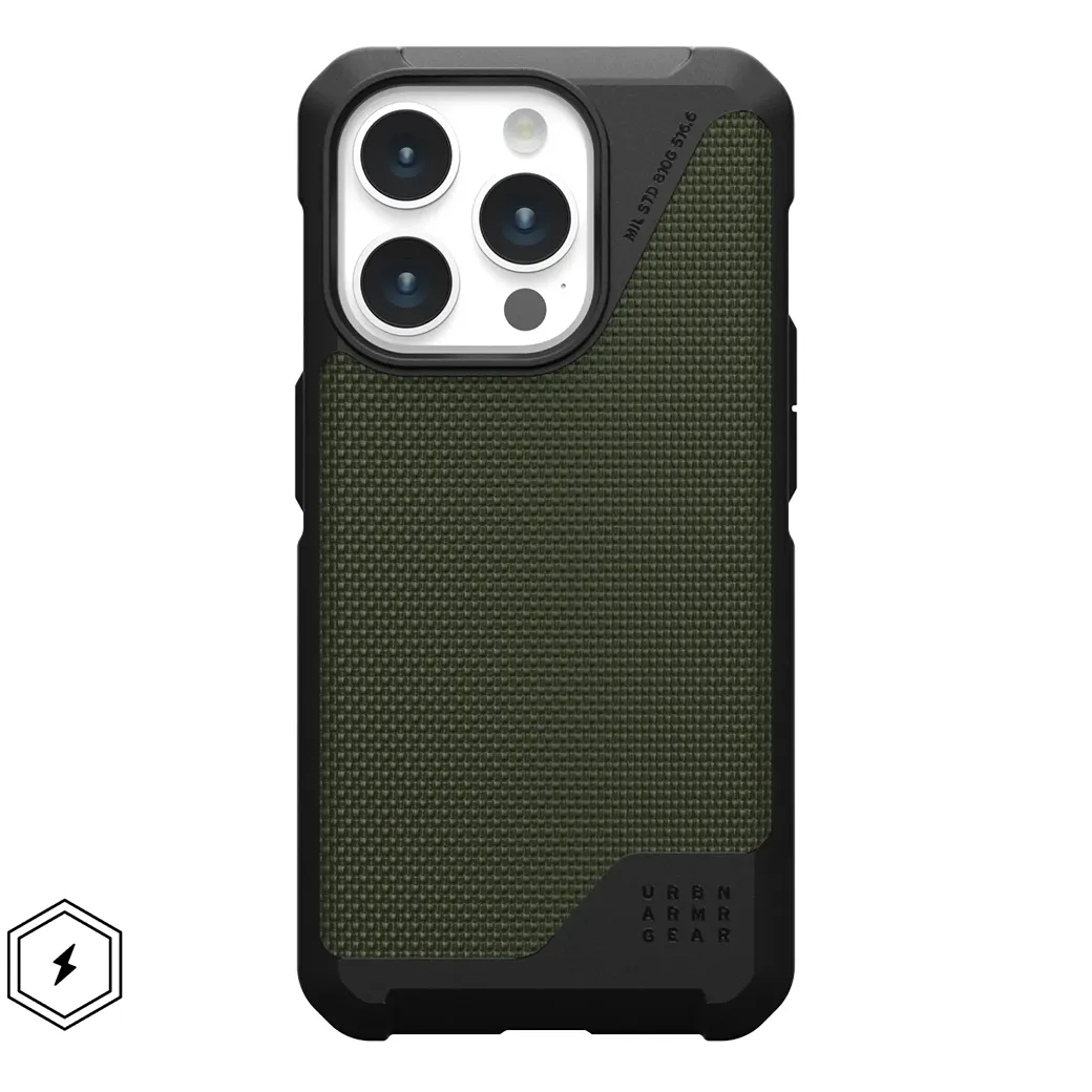 UAG รุ่น Metropolis LT MagSafe - เคส iPhone 15 Pro - สี Kevlar Olive 18 UAG รุ่น Metropolis LT MagSafe - เคส iPhone 15 Pro - สี Kevlar Olive