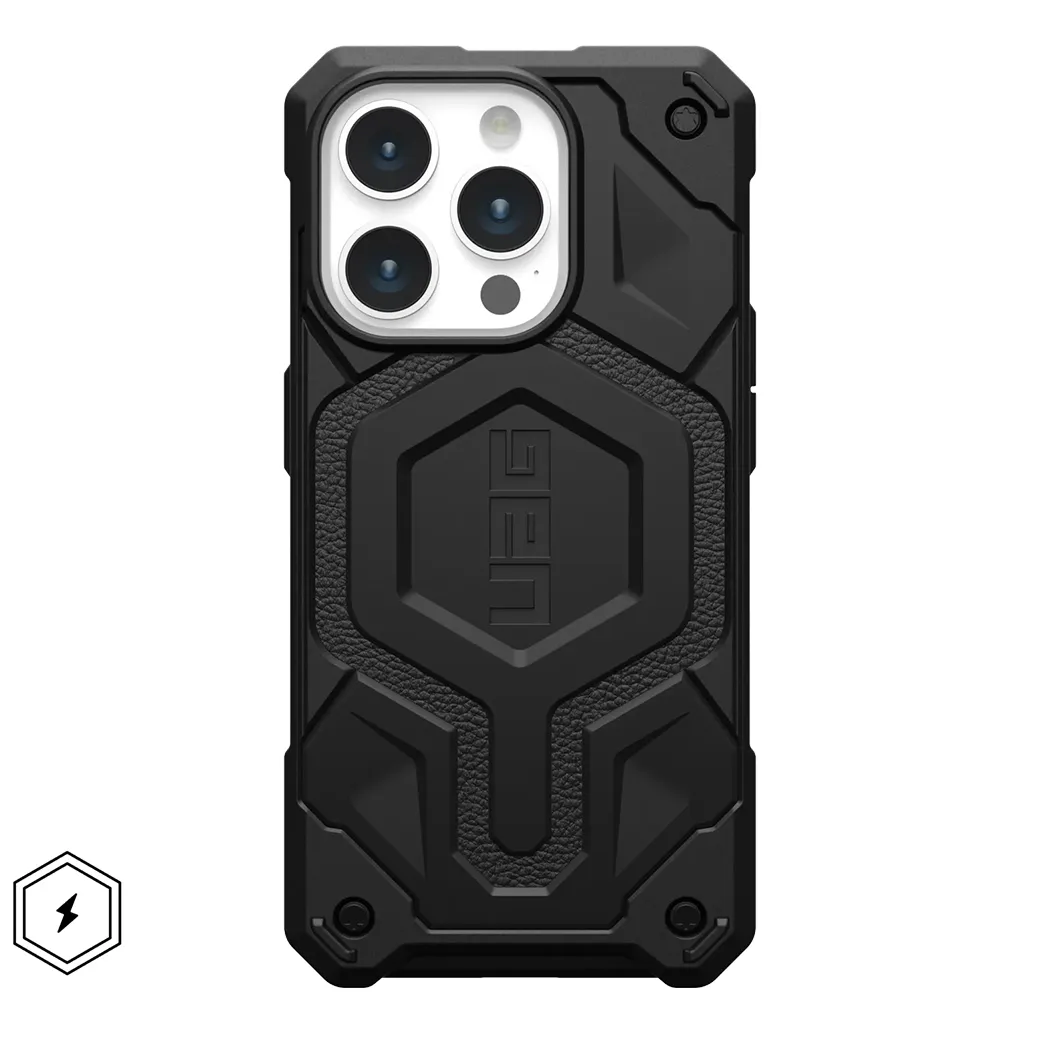 UAG รุ่น Monarch Pro - เคส iPhone 15 Pro - สี Black 18 UAG รุ่น Monarch Pro - เคส iPhone 15 Pro - สี Black