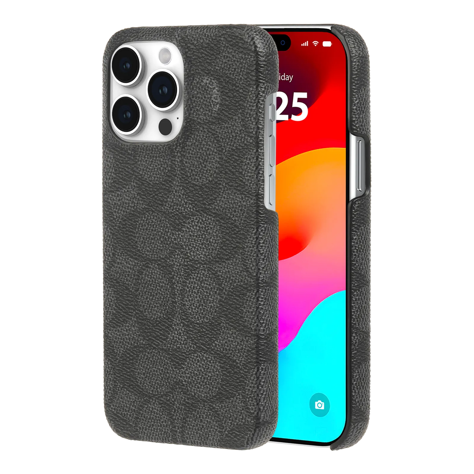 Coach รุ่น Slim Wrap - เคส iPhone 15 Pro Max - ลาย Signature C Charcoal 18 Coach รุ่น Slim Wrap - เคส iPhone 15 Pro Max - ลาย Signature C Charcoal