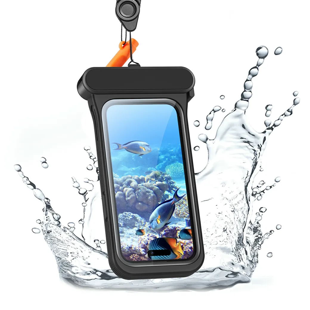 ESR รุ่น Waterproof Pouch Pro - ซองกันน้ำ iPhone 15 Pro/ 14 Pro/ 13 Pro - สี Black 19 ESR รุ่น Waterproof Pouch Pro - ซองกันน้ำ iPhone 15 Pro/ 14 Pro/ 13 Pro - สี Black